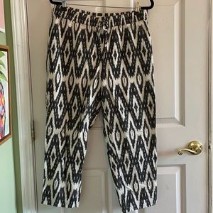 J.Crew printed ankle pants